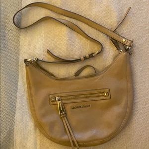 MK tan purse